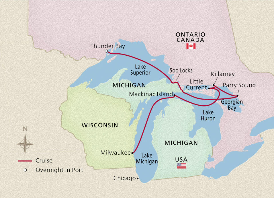 3 day great lakes cruise