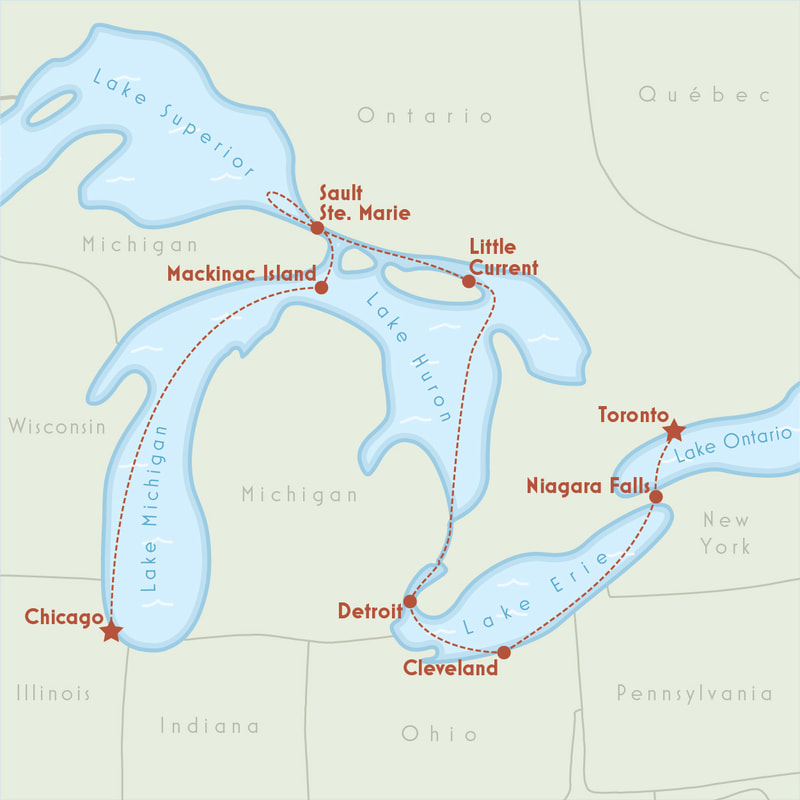 20222024 American Queen Voyages Splendor of the Great Lakes