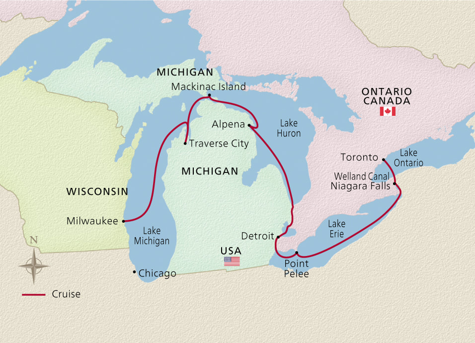20242025 Viking Expeditions Niagara & the Great Lakes Cruise (2022