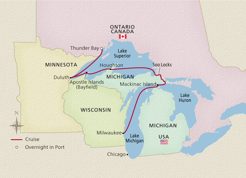 great lakes cruises from duluth